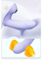 Vibrador femenino al aire libre telescópico de la succión del punto G del estimulador del clítoris inalámbrico de Bluetooth - details 14