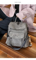 Tendencia de primavera PU Bolso para mujer Mochila para mujer Multifuncional - details 19
