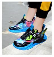 Zapatillas de correr de marca para niños y niñas, zapatos de baloncesto transpirables, zapatillas deportivas de suela gruesa antideslizantes - details 19