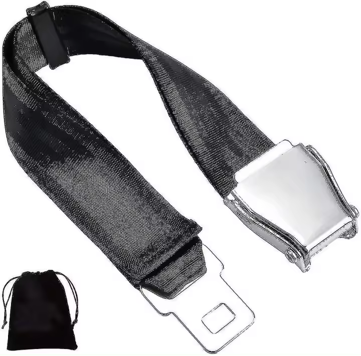 Extensor De Cinturón Para Avión Certificado E4, Ajustable De 15,2 Cm A 81,3 Cm - 1