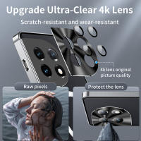 Funda de carga inalámbrica transparente a prueba de golpes para Oneplus 13 12 11 Nothing Phone1 cubierta trasera mate parachoques de aluminio fundas de teléfono acrílicas - details 3