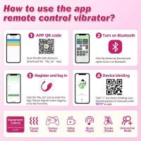 Letén Vibrador Control Remoto APP 9 Modos Vibrantes Huevo G Spot Estimulador Clítoris - details 10