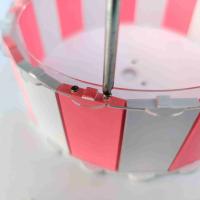 Rueda redonda de ejercicio para hámster, juguete deportivo para mascotas, accesorios de jaula para animales pequeños, suministros de entrenamiento para hámster silencioso - details 1