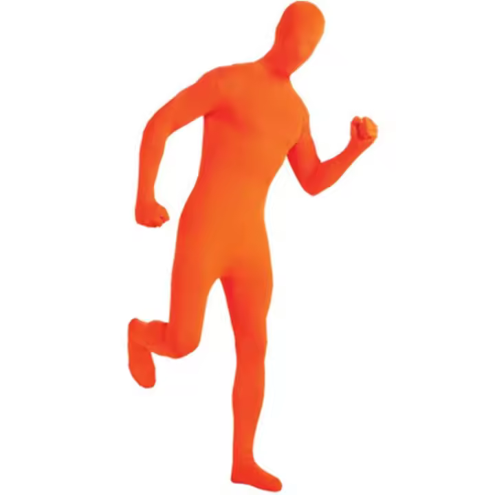 Capa de invisibilidad para niños y adultos, traje Zentai de licra, traje de cuerpo completo, mono ajustado de piel multicolor, traje de fiesta - 1