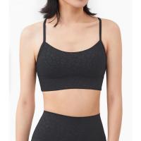 Sujetador deportivo con espalda de carreras para mujer, Top de chándal de gimnasio de Yoga grueso de alto impacto - details 22