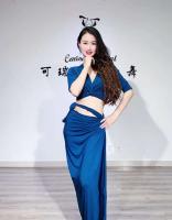 Ropa india Mujer jazmín Vestido egipcio danza del vientre Hada flamenco - details 12