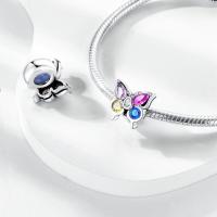 Silver Fit-pulsera de circonio para mujer, serie de mariposas de 3mm, joyería artesanal, nuevos artículos, Material metálico - details 61