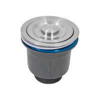 Fregadero de cocina empotrable de acero inoxidable, 50 x 45 cm, con escurridor con dispensador de jabón, color negro mate - details 9
