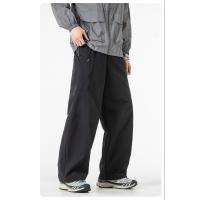 Pantalones de cimitarra americana de verano de marca de moda para hombres, deportes al aire libre, montañismo, monos sueltos con múltiples bolsillos, pantalones de micro-pull - details 9