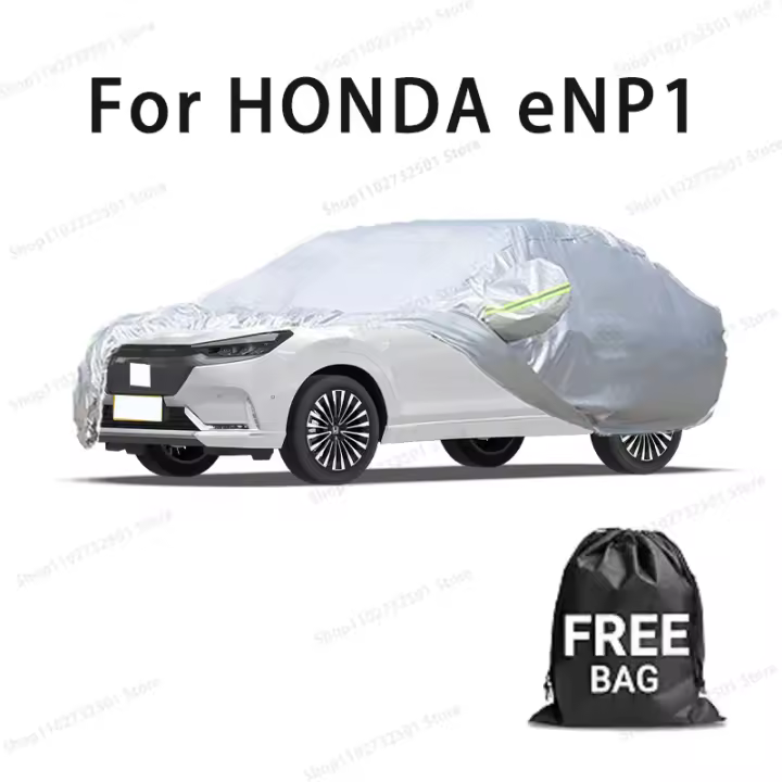 Funda para coche para HONDA eNP1, cubierta completa, impermeable, protección solar, resistente a los arañazos, accesorios para coches, color plateado - 1