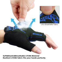 Guantes de bicicleta con almohadilla de Gel para hombre y mujer, manoplas transpirables antideslizantes para ciclismo de carretera, 5MM, 1 par - details 4
