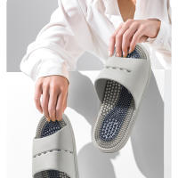 Zapatillas de masaje para hombres, antideslizantes, para baño, hogar, ancianos, mujeres embarazadas, zapatos de acupresión plantar, zapatillas frescas de suela suave - details 14