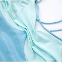 Mini Vestido de Satén con Detalles de Parche Vestido Corto Elegante para Noches, Vestido de Playa y Vacaciones para Mujeres - details 6