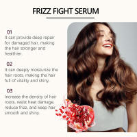 Spray pre-planchado con protección térmica, esencia nutritiva para el cuidado del cabello seco, encrespado, suave y brillante. - details 6