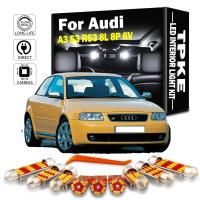 Kit de Luces LED para Coche TPKE para Audi A3 S3 RS3 Domo de Espejo de Vaquero de Almacén de Mano - details 0