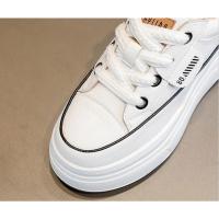 Zapatos de cuero genuino de vaca de 9cm Plataforma de zapatillas para mujer, tacones altos, estables para correr - details 28