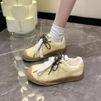 Zapatos informales De malla para mujer, zapatillas Retro transpirables De suela gruesa, De entrenamiento, para verano - details 16