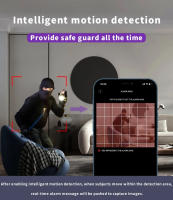 Minicámara inteligente de seguridad para el hogar, cámara web de 1080P con WiFi, visión nocturna, detección de movimiento, Monitor de videovigilancia secreta - details 7