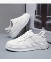 Zapatillas Blancas Transpirables para Hombres Estilo Coreano de Moda Zapatos Casuales con Plataforma Todo Uso - details 2