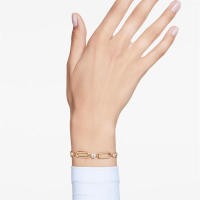 SWΑRΟVSΚΙ Constella Brazalete Pulsera Oro Amarillo / Blanco, Chapado en Rodio - details 6