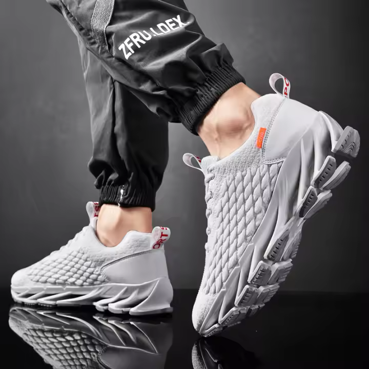 Zapatillas de correr para hombre, zapatos deportivos de alta calidad, cómodos, para exteriores, primavera y otoño, novedad - 1