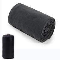 Saco de dormir de forro polar suave, manta de Camping ultraligera, sábanas de viaje al aire libre, tienda de campaña, cama cálida - details 13