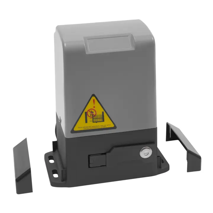 Kit de abridor automático de puerta corredera, operador de puerta resistente con Control remoto de 370W para garaje de hasta 600kg - 1