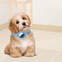 Collar rastreador de ubicación ajustable para mascotas, antipérdida con tira reflectante, cubierta protectora para rastreador de mascotas de cuero PU - details 1
