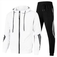 Conjunto Deportivo de Invierno Chaqueta con Cremallera y Pantalones de Sudor para Hombres - details 0