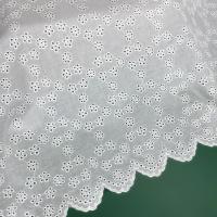 Tela de Encaje Floral Bordado Hueco Ancho de 135CM Ideal para Ropa, Cortinas, Manteles - details 1