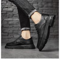 Vintage Hombres Zapatos de cuero de negocios Casual Jóvenes Zapatos de moda - details 5