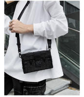 Bolso de caja Bolso cuadrado pequeño Tendencia de la moda de los hombres Bolso bandolera Otoño bolso de hombro para teléfono móvil - details 4