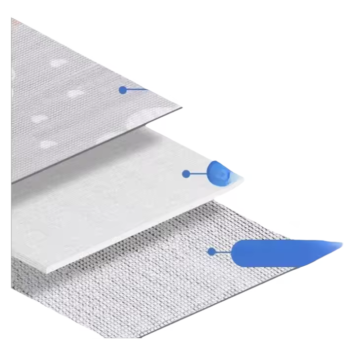 Película De Aluminio Para Ventanas 50x50/100cm Protección Solar Antirreflectante Aislante Y Privacidad Para El Hogar Y La Oficina - 1