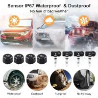 Sensor solar TPMS Sistema de monitoreo de neumáticos de coche Sensores externos de presión de neumáticos para TMPS de 4 ruedas - details 5