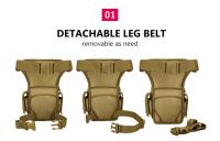 Bolsa de Pierna Táctica de Combate Bolsa de Cinturón Utility para Hombres - details 0