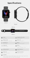 Reloj inteligente con pantalla completamente táctil de 1,69 pulgadas y auriculares Bluetooth TWS 2 en 1 - details 18