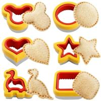 Juego de Herramientas de Cocina para Hornear Cortador de Sandwiches, Sellador, Juego para Niños, Bricolaje, Hacer Galletas, Molde, Máquina para Hacer Tortitas - details 0