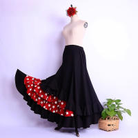 Vestido de baile clásico Flamingo polialgodón con gran swing - details 5