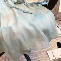 Traje Hanfu de verano para niñas con lluvia brumosa en Jiangnan, nuevo conjunto de dos piezas cheongsam chino para padres e hijos, estilo China-Chic - details 0