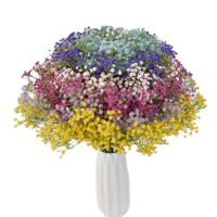 Plantas artificiales de Gypsophila para decoración del hogar, adornos florales realistas para aliento de bebé, bricolaje, 108 cabezas - details 0