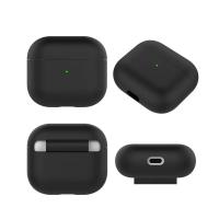 Funda protectora de silicona líquida AirPods 3, carcasa suave de color sólido para auriculares de tercera generación - details 2