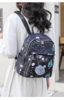 OKKID Mochila Compacta Diseño Mini Negro para Mujer Ideal para Senderismo y Escuela - details 10