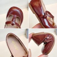 Nuevos Zapatos De Cuero Para Niños Otoño Primavera Color Sólido Zapatos Para Niños Hombres Y Mujeres Todoterreno Transpirable Talla 1-6 Años - details 7