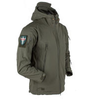 Chaqueta de Senderismo Impermeable para Hombres en Invierno-Otoño Abrigo Suave de Carcasa Táctica a Prueba de Viento con Capucha Ideal para Pesca, Acampar, Escalar - details 10