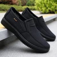 Zapatos Informales Cómodos Para Hombre, Zapatos De Verano De Malla Transpirable, Nuevos Zapatos Ligeros Antideslizantes Para Hombre 2024 - details 7