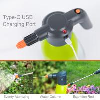 Botella pulverizadora eléctrica de 2L/0,5 galones, pulverizador con batería recargable, 60 botellas en una sola carga, señor automático de plantas, pulverizador con bomba, regadera interior para plantas - details 2