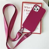 Funda de silicona mate con cordón y correa para collar cruzado para iPhone 16 15 14 Pro Max 11 12 13 XR X XS 6 7 8 Plus SE cubierta a prueba de golpes - details 17