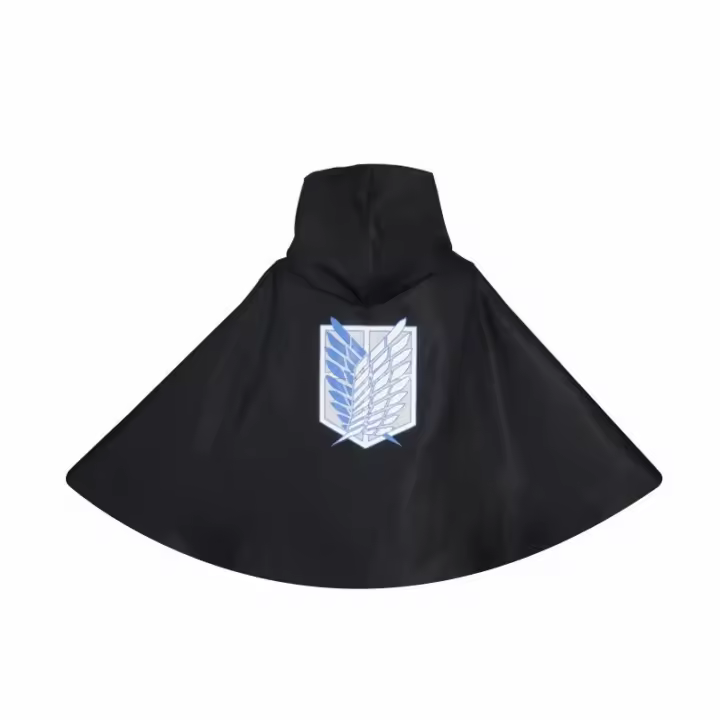 Capa de Anime Attack On Titan Shingeki No Kyojin Scouting Legion Aren / Levi Capes disfraz de Cosplay - 1