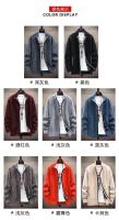 Cardigánes de Punto para Hombres en Invierno Cuellos Elevados, Gruesos, Moda Casual - details 1