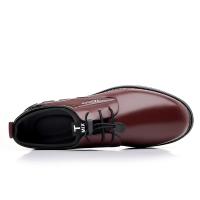 Zapatos Casuales para Hombre Mocasines de Moda sin Cordones, Zapatos de Trabajo de Cuero con Plataforma, Talla Grande 50 - details 19